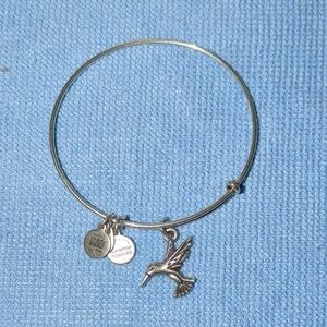Alex Ani Hummingbird Charm Bracelet
